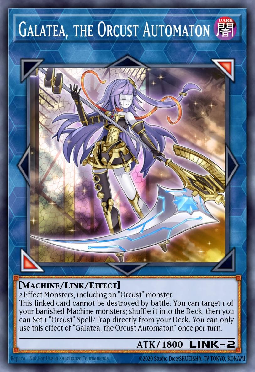Carte Yu-Gi-Oh! Galatea, the Orcust Automaton #093 — Battles of Legend: Monster Mayhem