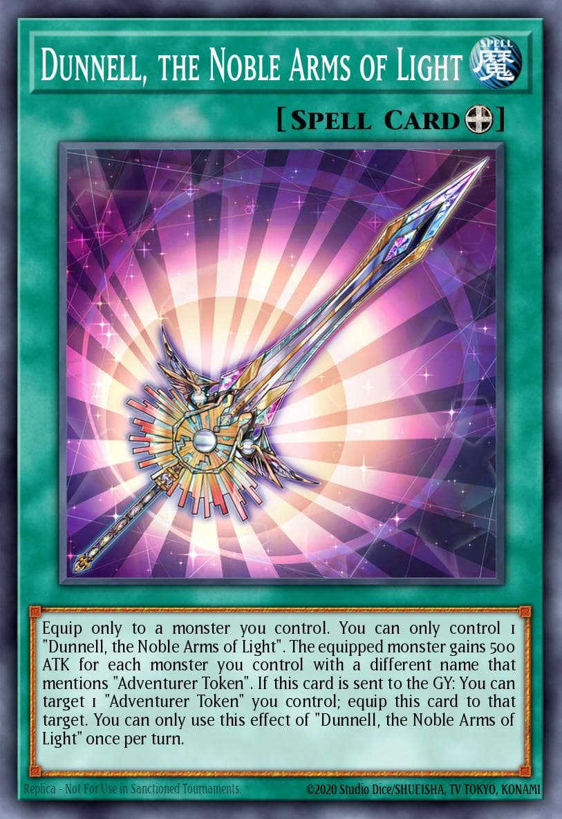 Carte Yu-Gi-Oh! Dunnell, the Noble Arms of Light #094 — Battles of Legend: Monstrous Revenge