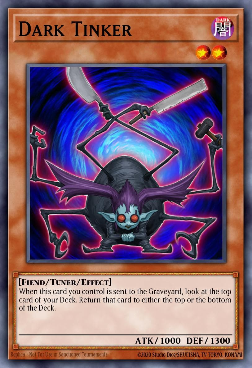 Carte Yu-Gi-Oh! Dark Tinker #017 — Starter Deck: Duelist Toolbox