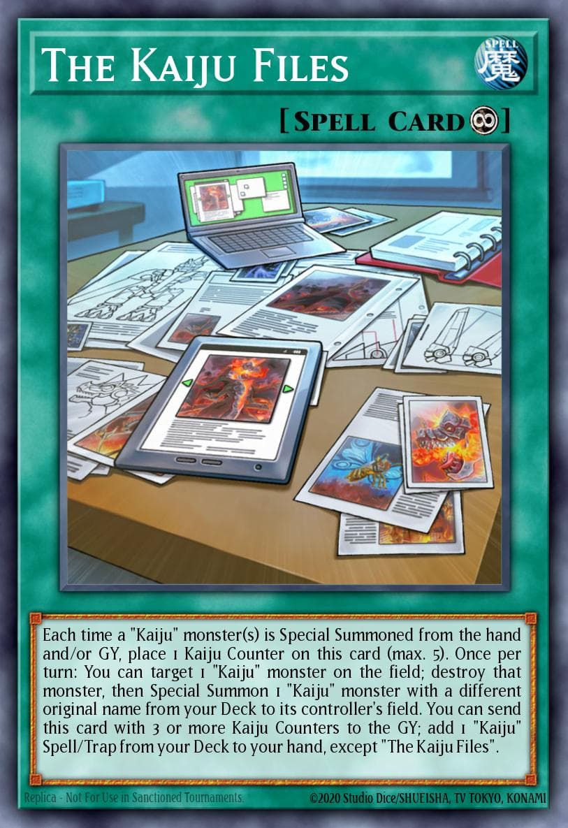 Carte Yu-Gi-Oh! The Kaiju Files #123 — Battles of Legend: Chapter 1