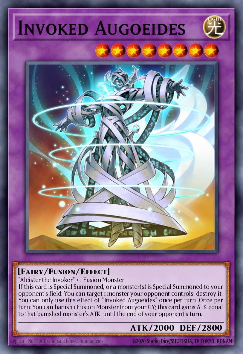 Carte Yu-Gi-Oh! Invoked Augoeides #087 — Battles of Legend: Glorious Gallery