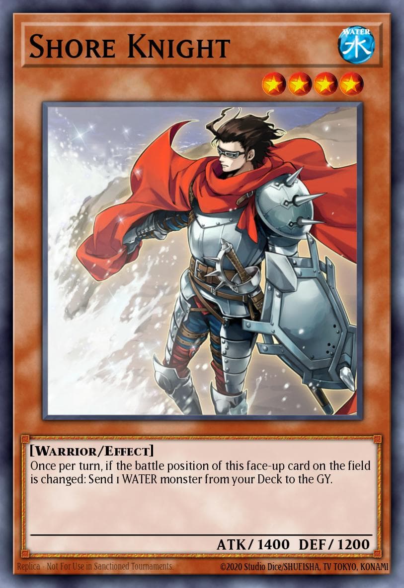 Carte Yu-Gi-Oh! Shore Knight #032 — Abyss Rising