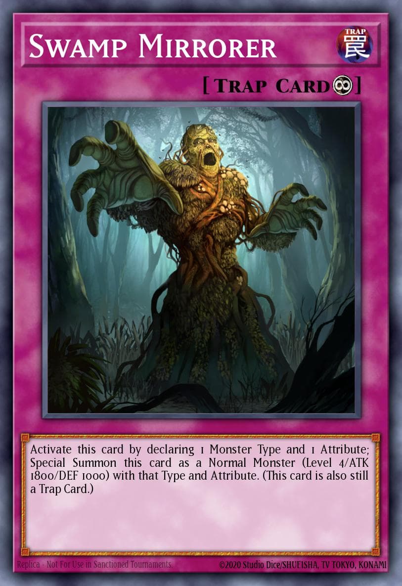 Carte Yu-Gi-Oh! Swamp Mirrorer #236 — Battle Pack 3: Monster League