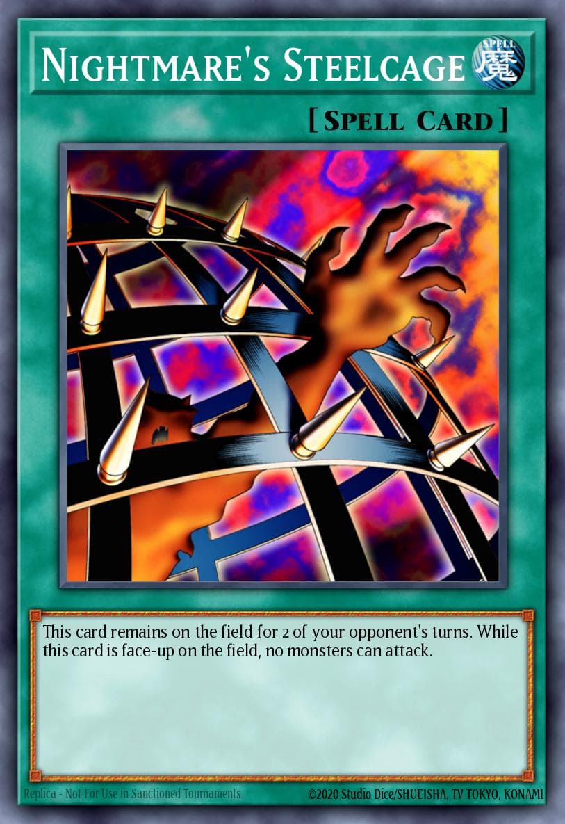 Carte Yu-Gi-Oh! Nightmare's Steelcage #148 — Battle Pack 2: War of the Giants
