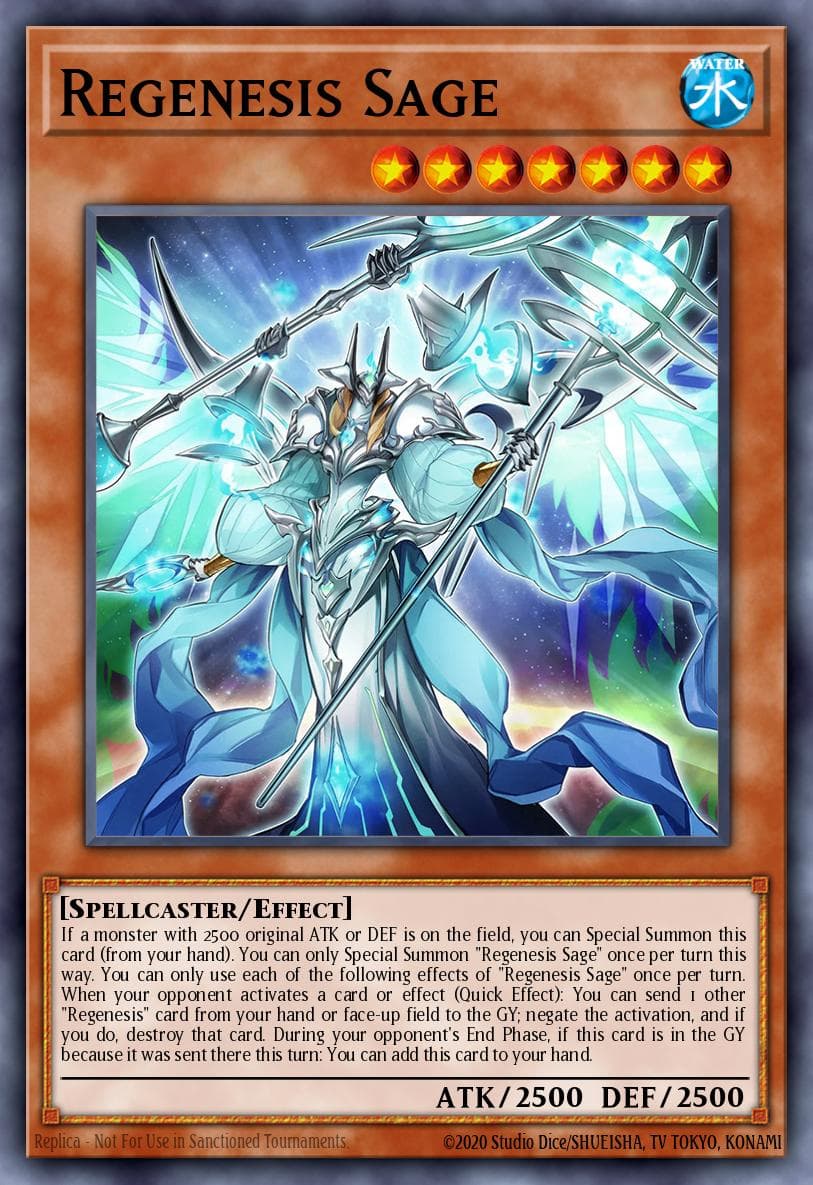 Carte Yu-Gi-Oh! Regenesis Sage #014 — Alliance Insight