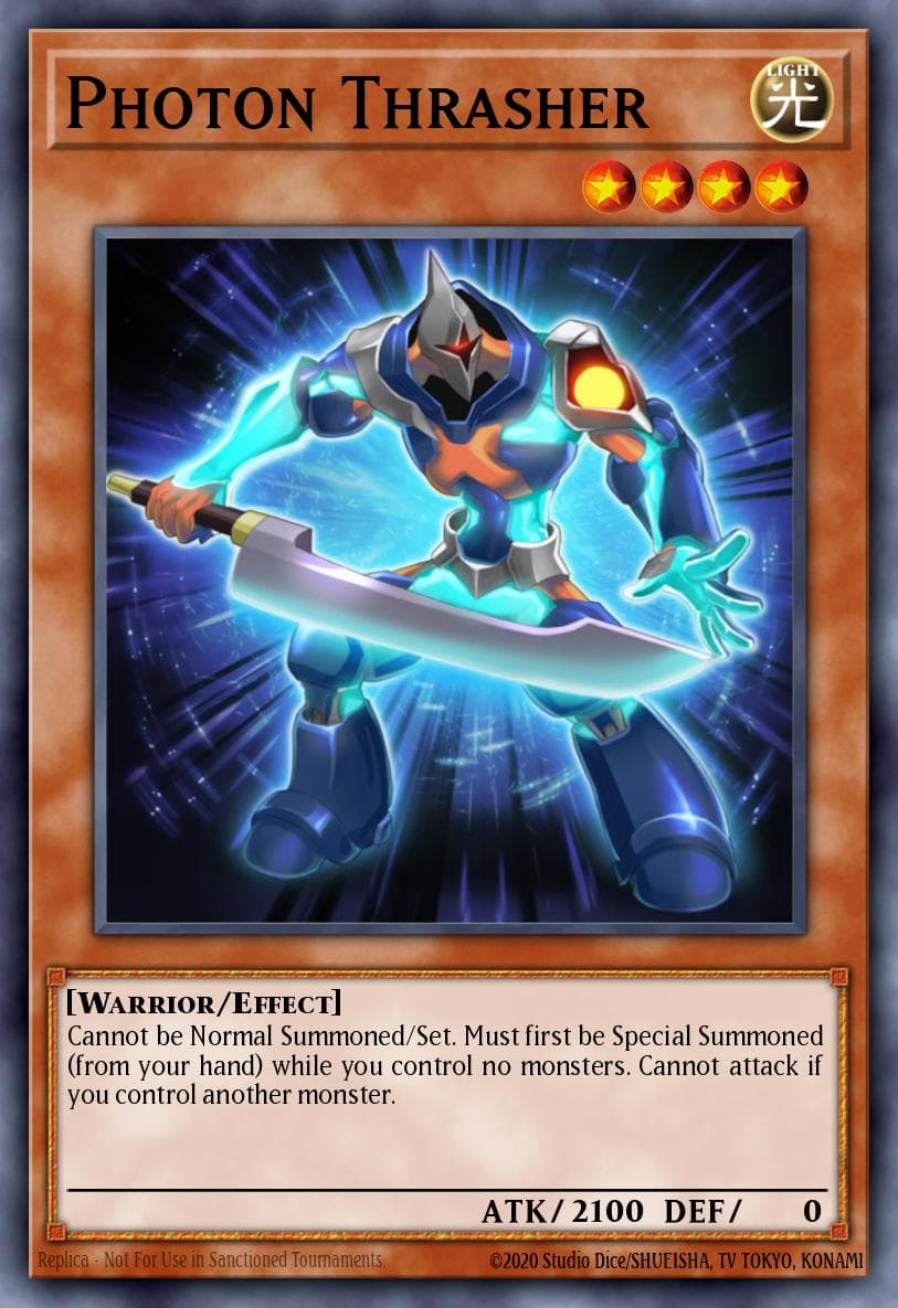 Carte Yu-Gi-Oh! Photon Thrasher #103 — Battle Pack 2: War of the Giants