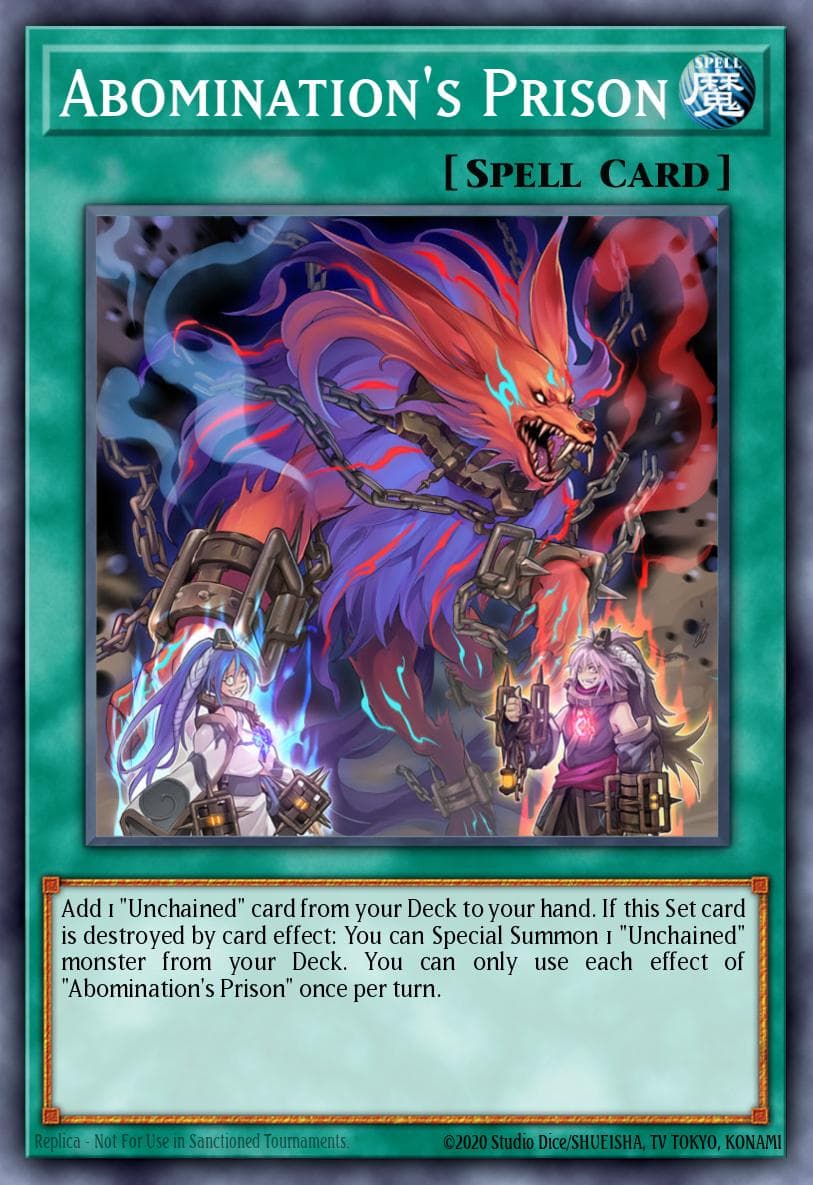 Carte Yu-Gi-Oh! Abomination's Prison #054 — Chaos Impact