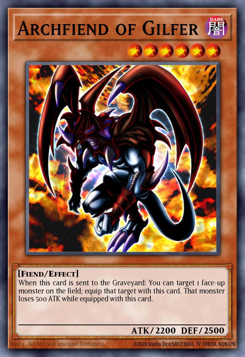 Carte Yu-Gi-Oh! Archfiend of Gilfer #020 — War of the Giants: Round 2