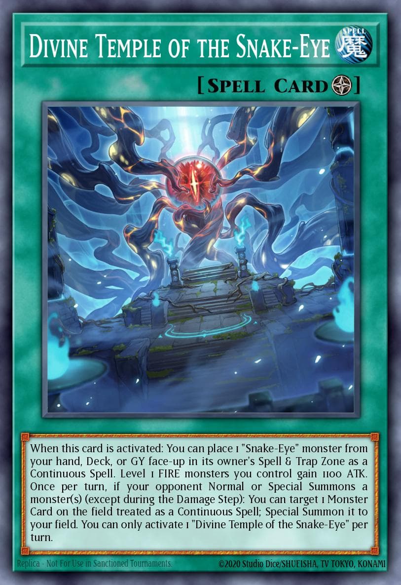 Carte Yu-Gi-Oh! Divine Temple of the Snake-Eye #056 — Age of Overlord