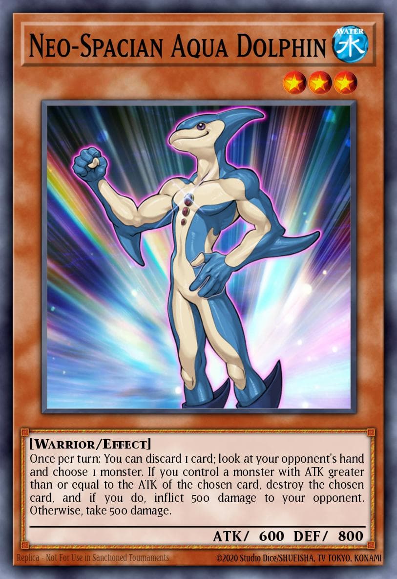 Carte Yu-Gi-Oh! Neo-Spacian Aqua Dolphin #049 — Battles of Legend: Relentless Revenge