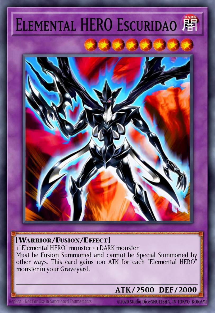 Carte Yu-Gi-Oh! Elemental HERO Escuridao #056 — Battles of Legend: Armageddon