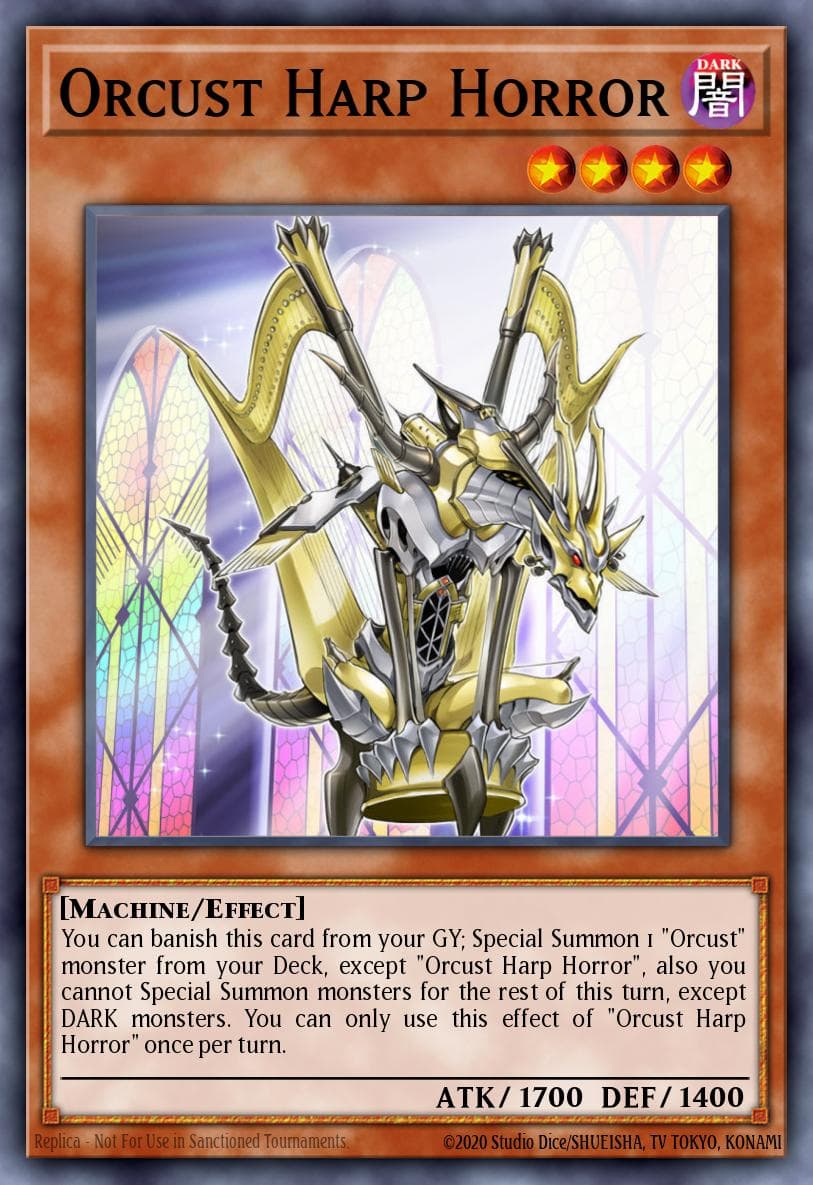 Carte Yu-Gi-Oh! Orcust Harp Horror #085 — Battles of Legend: Monster Mayhem