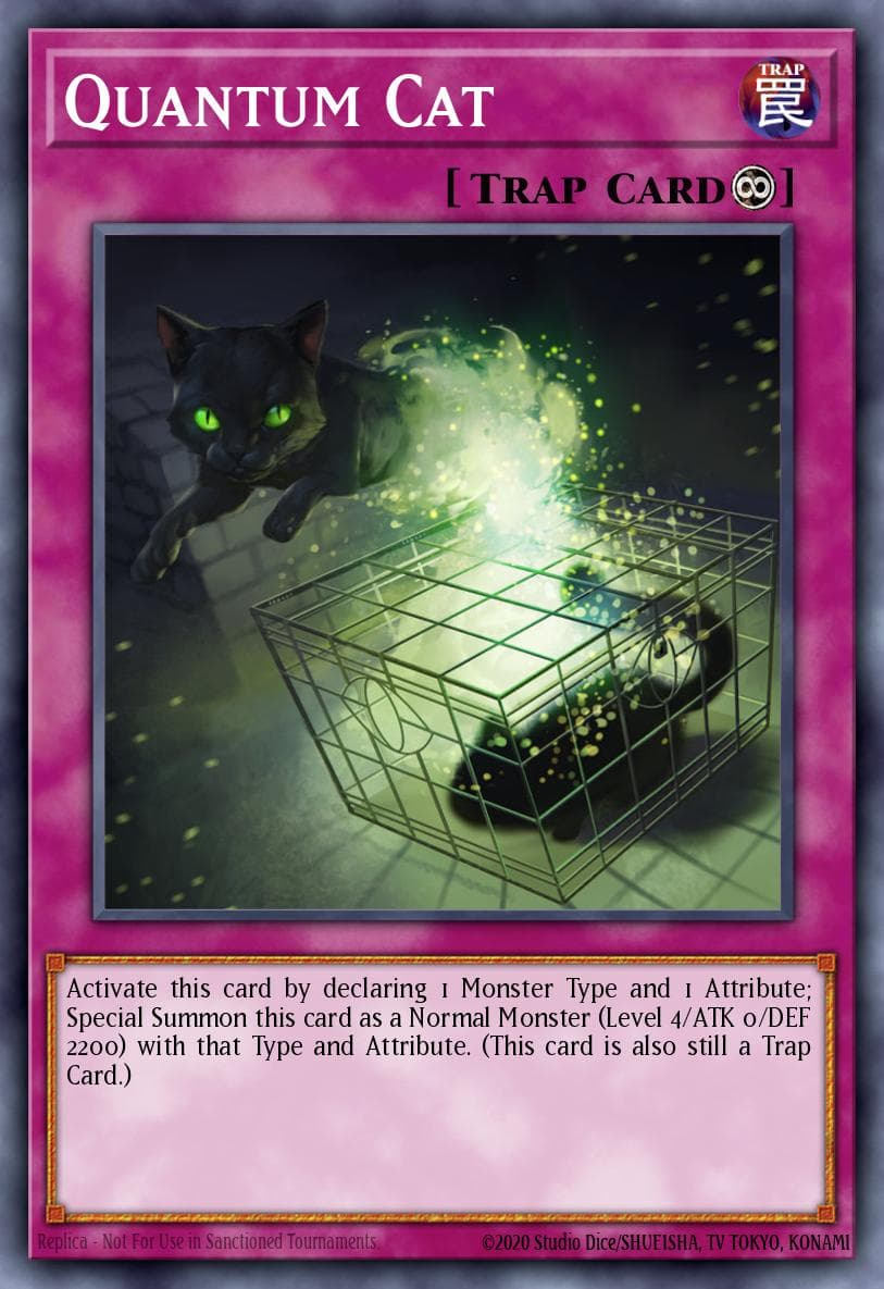 Carte Yu-Gi-Oh! Quantum Cat #237 — Battle Pack 3: Monster League