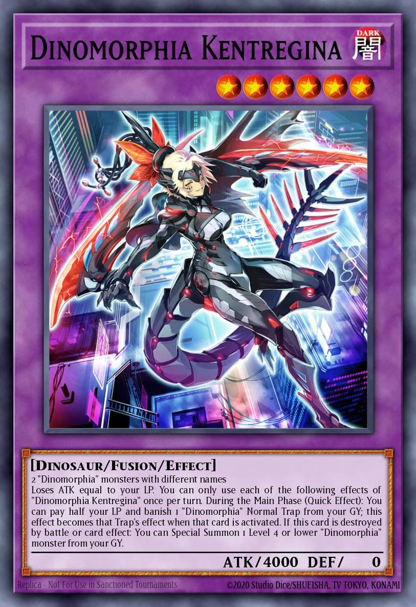 Carte Yu-Gi-Oh! Dinomorphia Kentregina #038 — Battle of Chaos