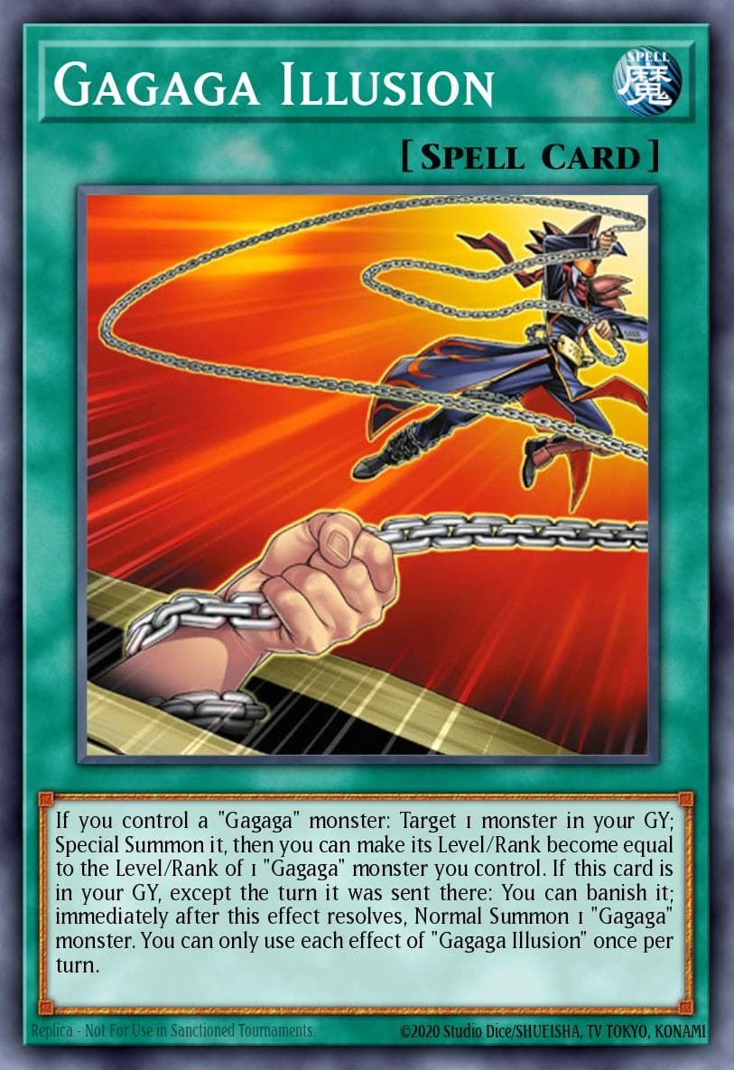 Carte Yu-Gi-Oh! Gagaga Illusion #036 — Battles of Legend: Glorious Gallery