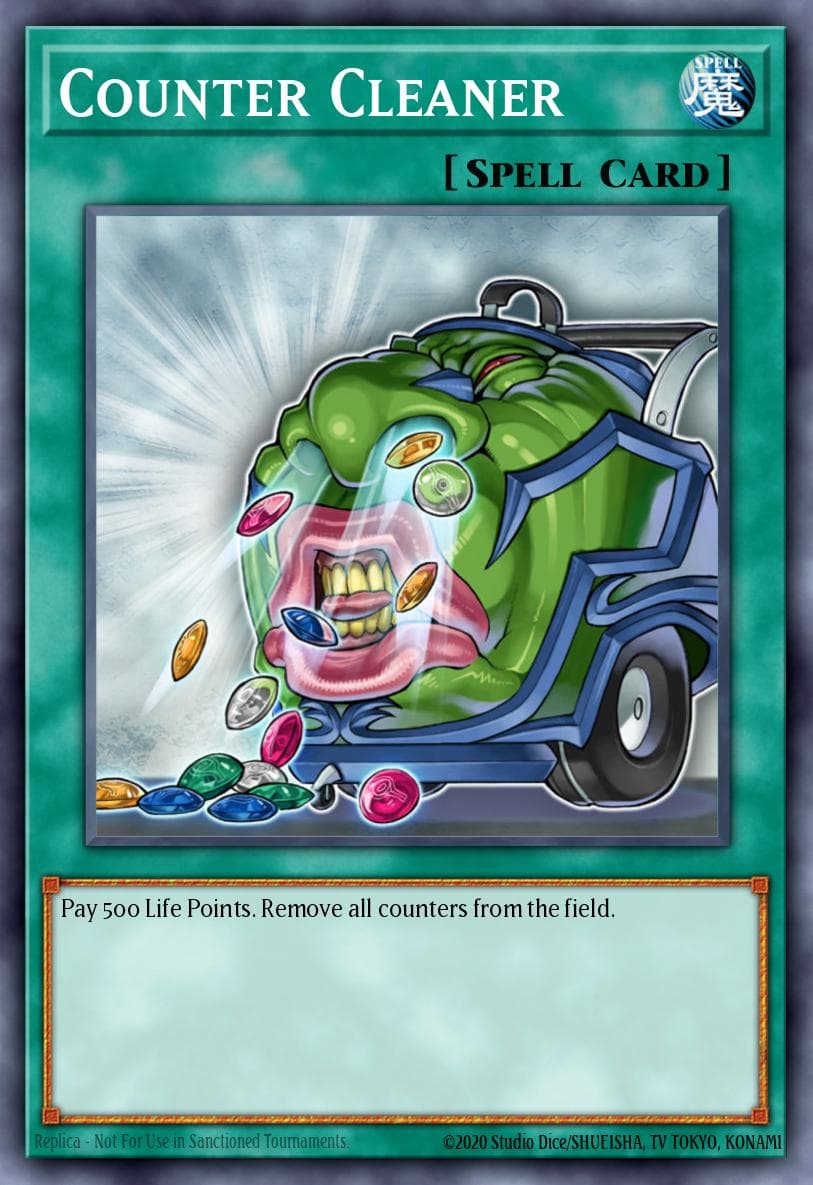 Carte Yu-Gi-Oh! Counter Cleaner #041 — Cyberdark Impact