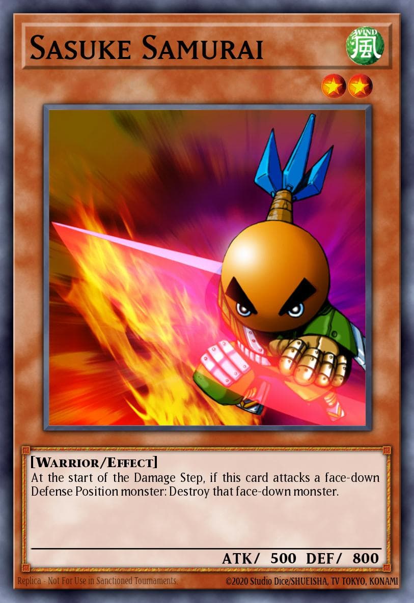 Carte Yu-Gi-Oh! Sasuke Samurai #010 — Starter Deck: Yu-Gi-Oh! 5D's 2009