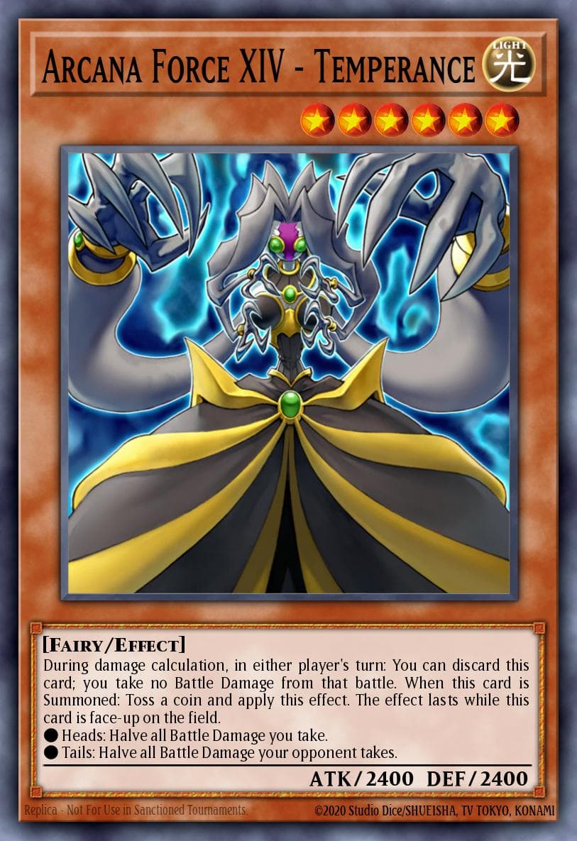 Carte Yu-Gi-Oh! Arcana Force XIV - Temperance #151 — Battle Pack: Epic Dawn