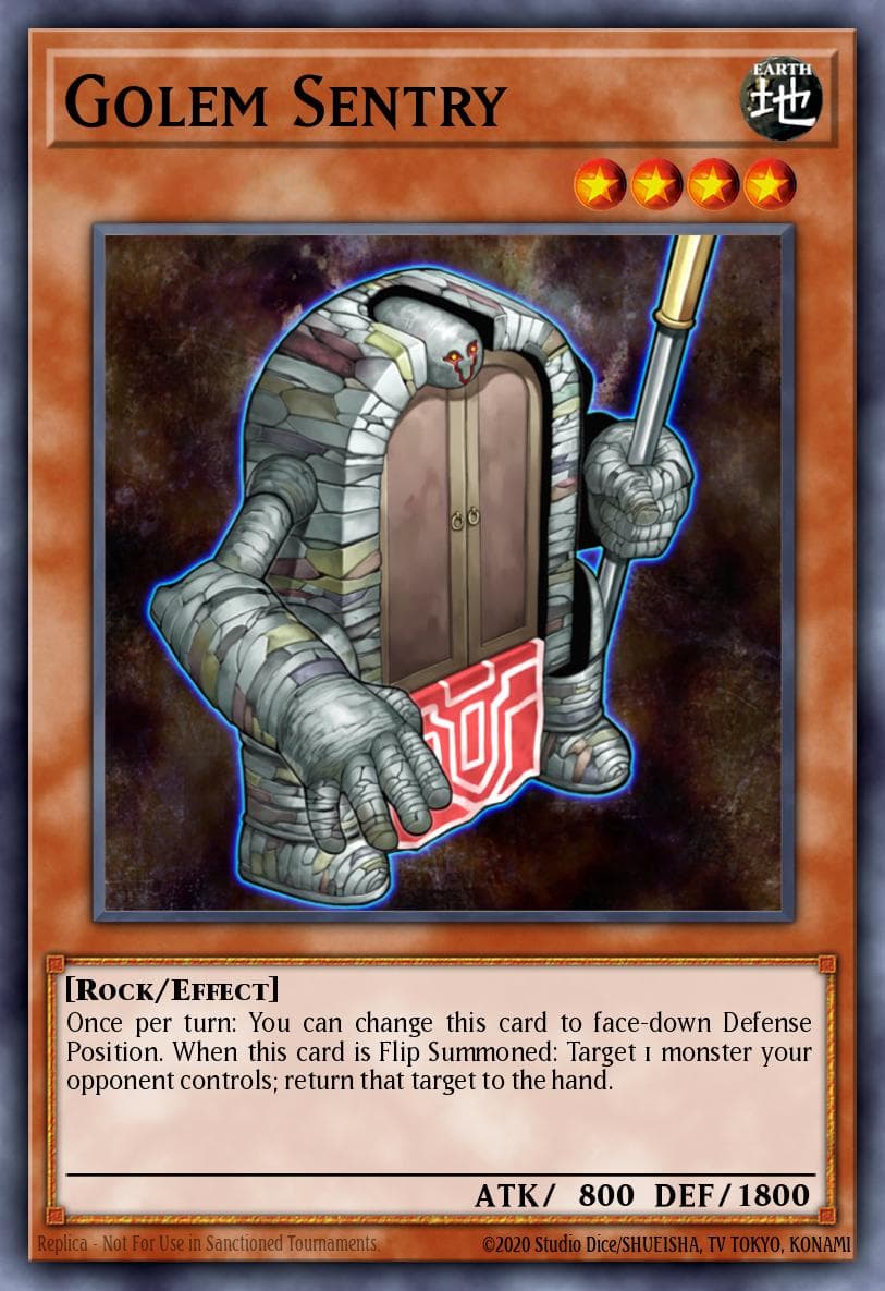 Carte Yu-Gi-Oh! Golem Sentry #014 — War of the Giants: Round 2