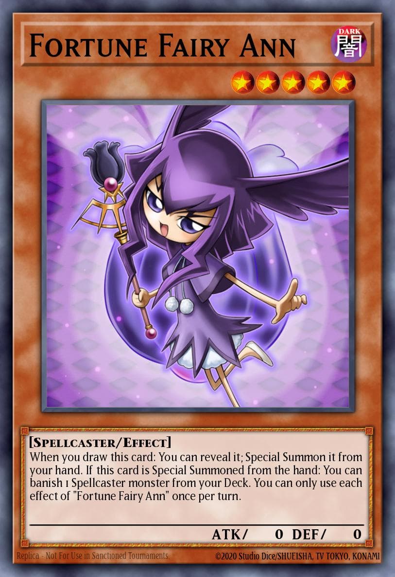 Carte Yu-Gi-Oh! Fortune Fairy Ann #018 — Battles of Legend: Hero's Revenge