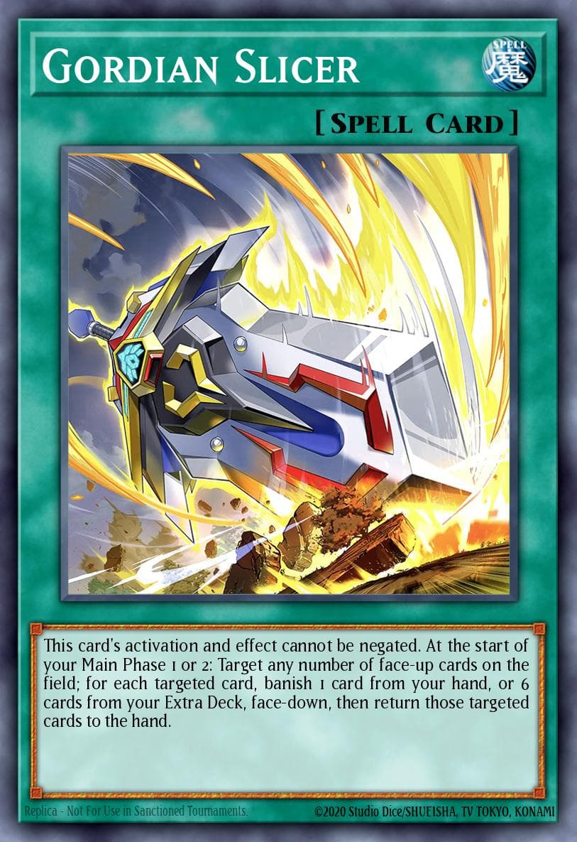 Carte Yu-Gi-Oh! Gordian Slicer #066 — Alliance Insight