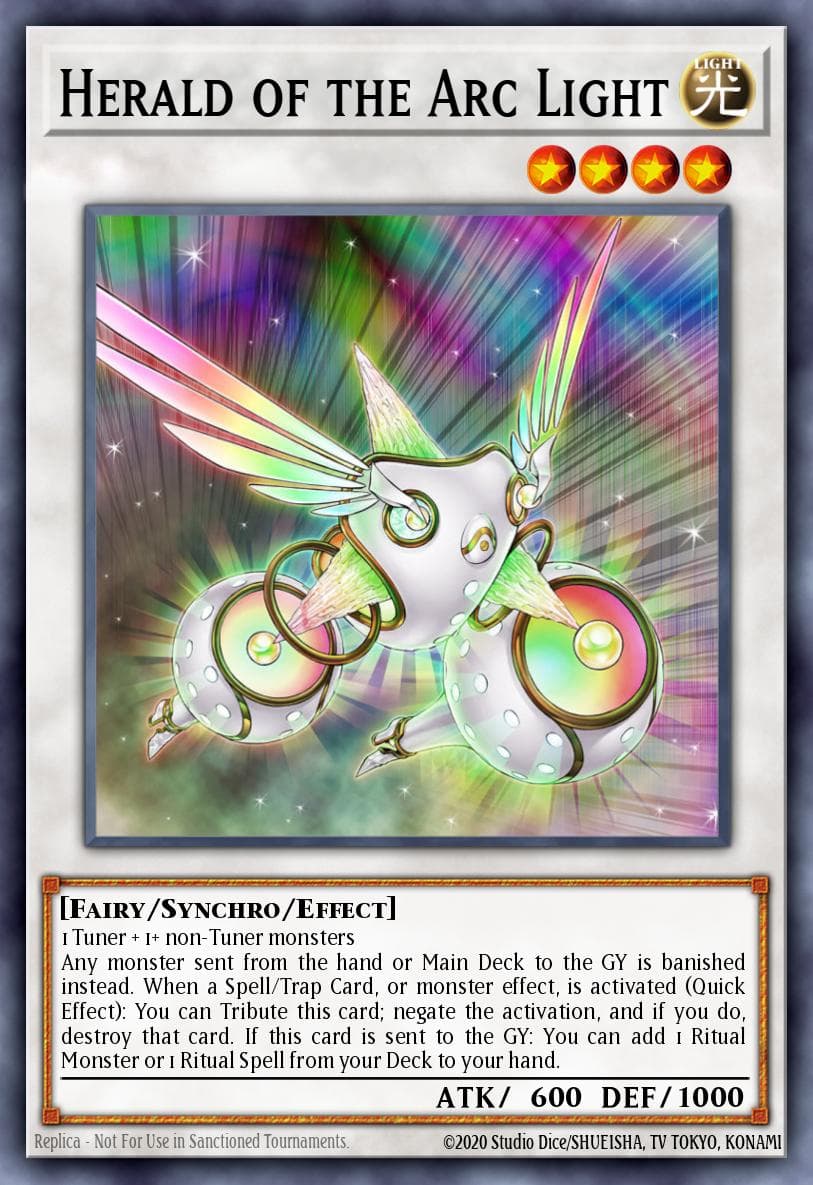 Carte Yu-Gi-Oh! Herald of the Arc Light #085 — Battles of Legend: Hero's Revenge