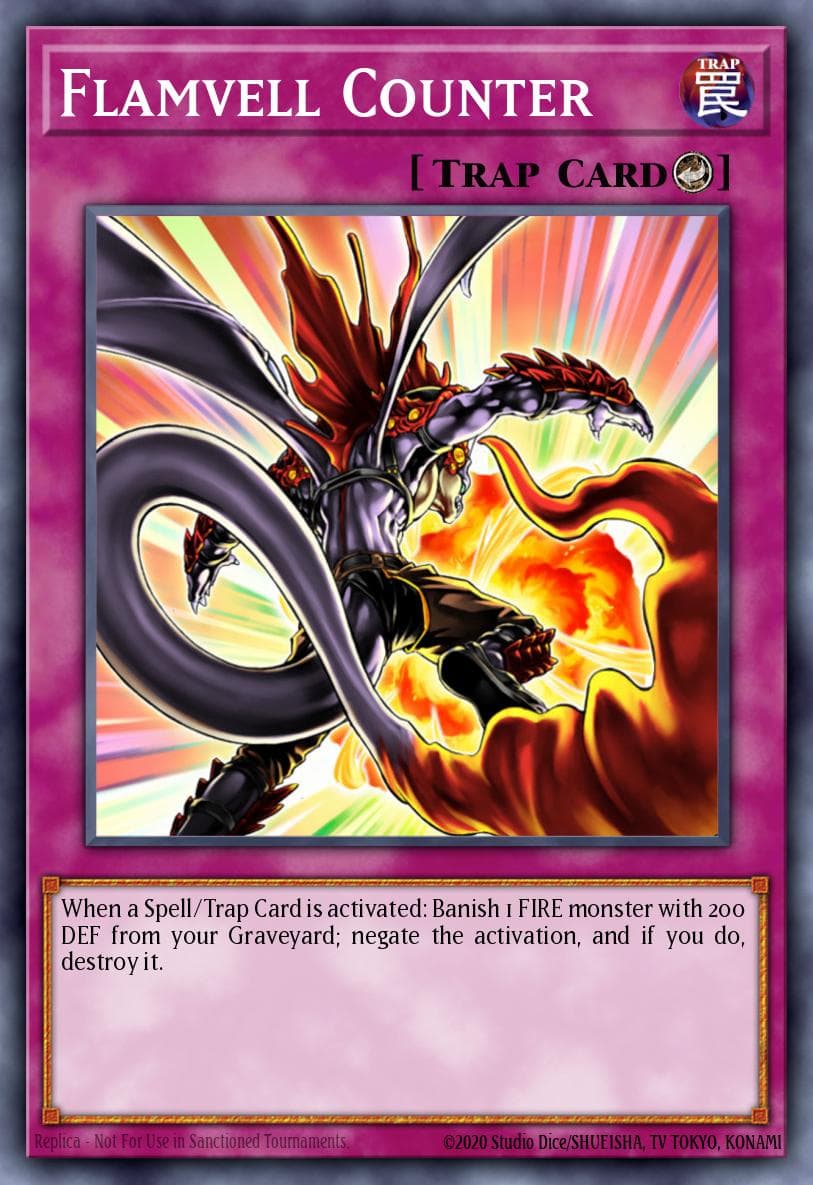 Carte Yu-Gi-Oh! Flamvell Counter #078 — Ancient Prophecy