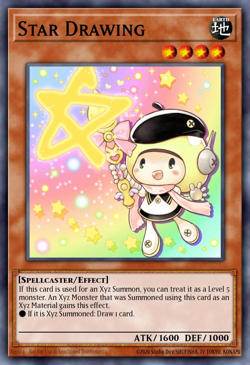 Carte Yu-Gi-Oh! Star Drawing #008 — Astral Pack Five