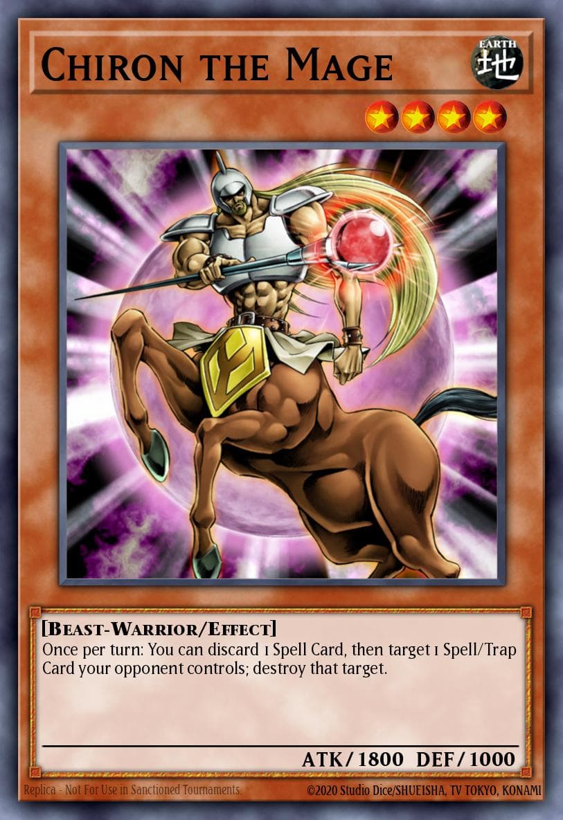 Carte Yu-Gi-Oh! Chiron the Mage #034 — Battle Pack 2: War of the Giants