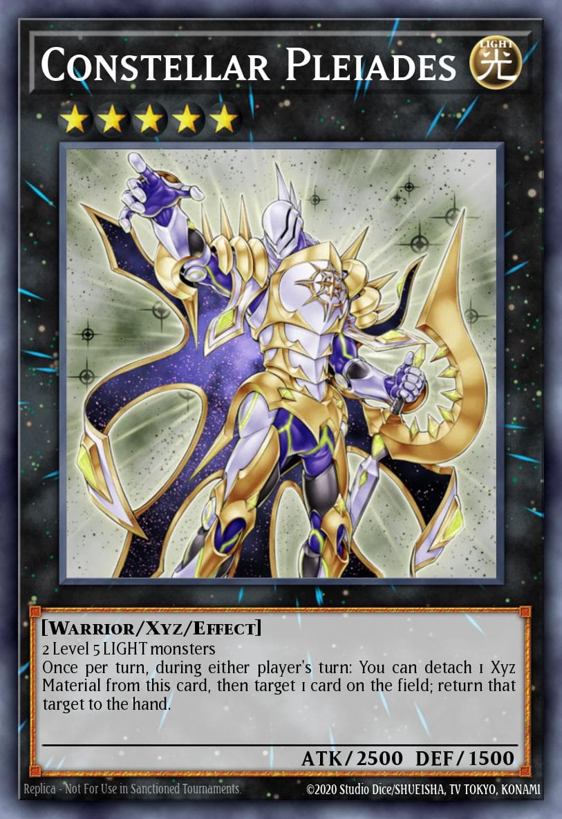 Carte Yu-Gi-Oh! Constellar Pleiades #095 — Battles of Legend: Glorious Gallery