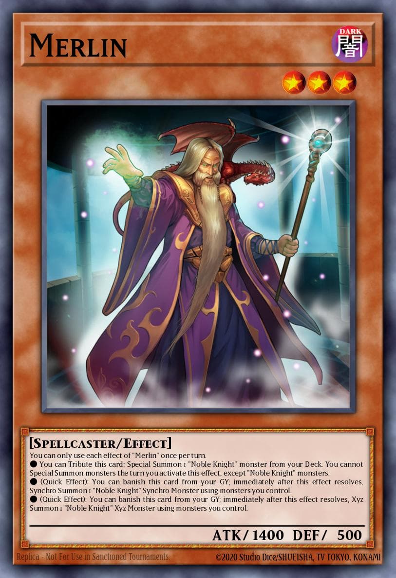 Carte Yu-Gi-Oh! Merlin #073 — Battles of Legend: Relentless Revenge