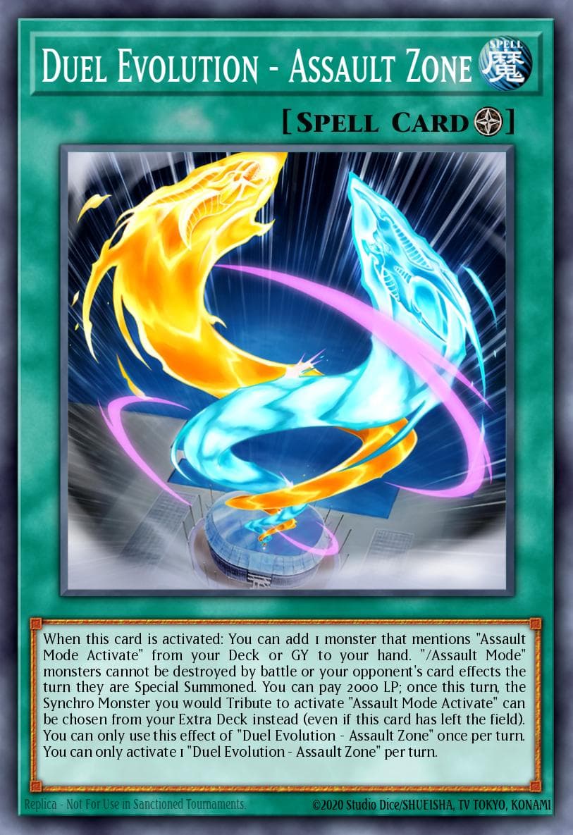 Carte Yu-Gi-Oh! Duel Evolution - Assault Zone #054 — Burst Protocol