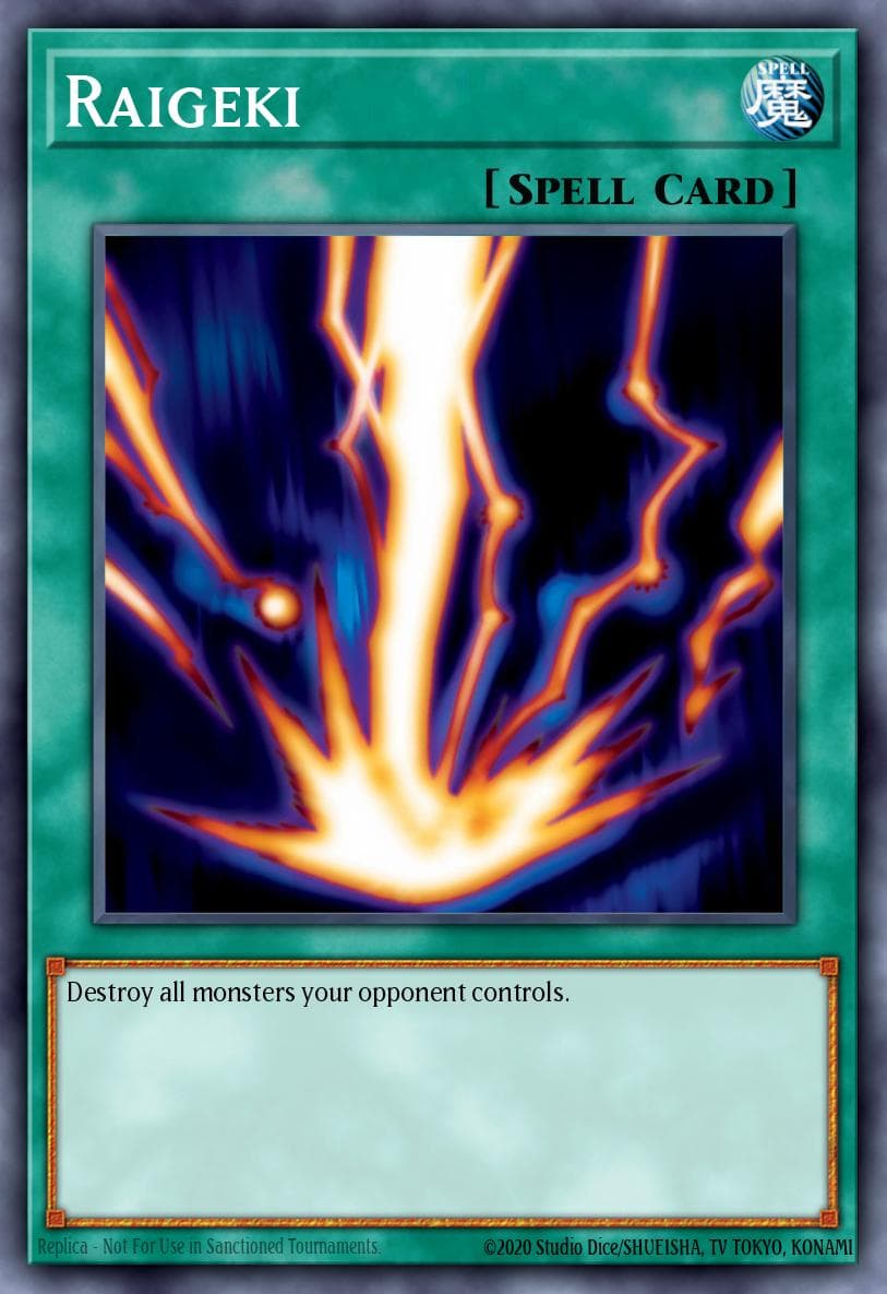 Carte Yu-Gi-Oh! Raigeki #032 — Battle Pack: Epic Dawn