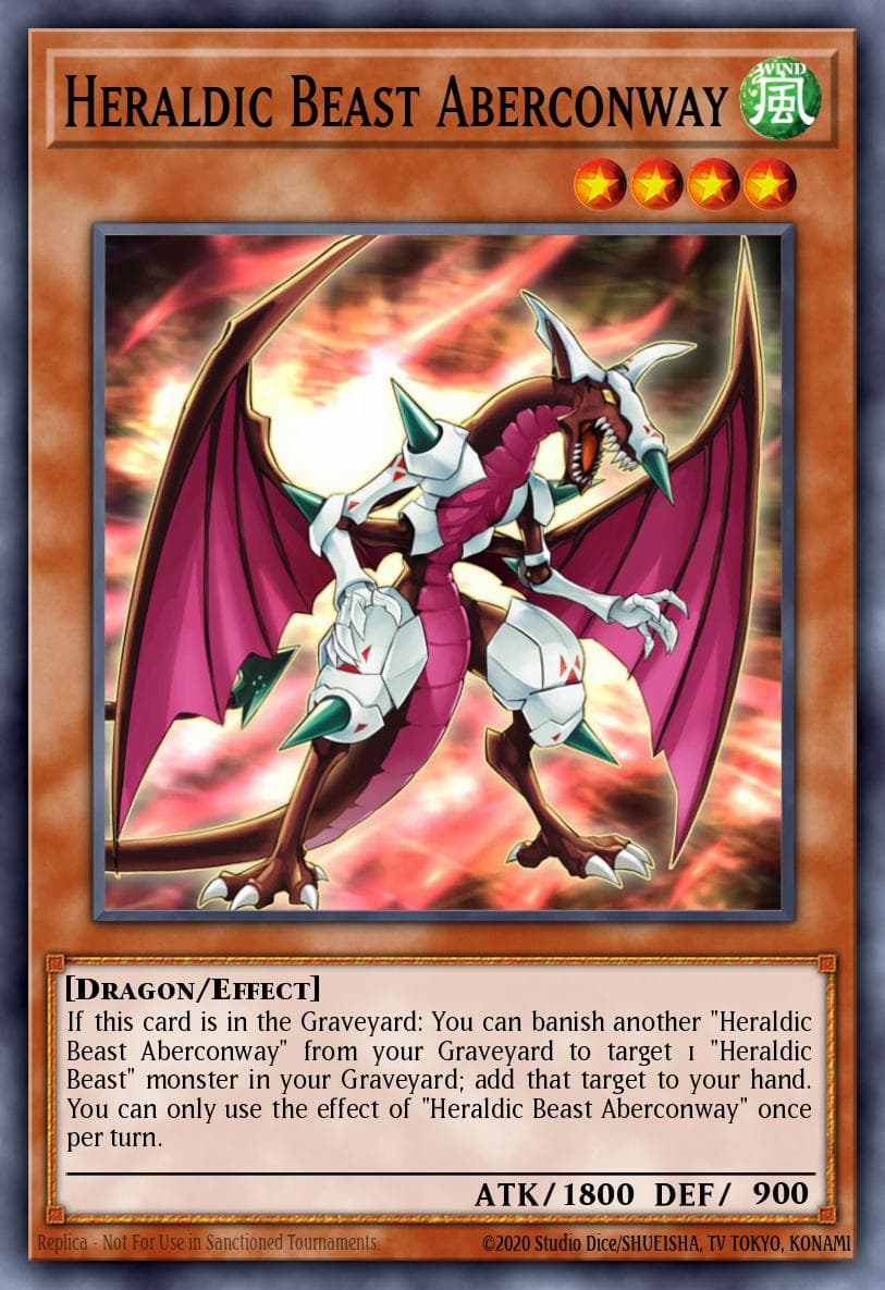 Carte Yu-Gi-Oh! Heraldic Beast Aberconway #012 — Abyss Rising
