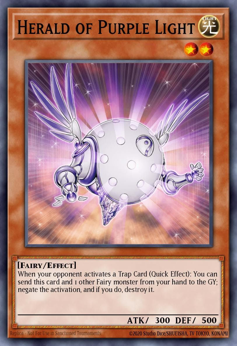 Carte Yu-Gi-Oh! Herald of Purple Light #023 — Battle Pack 3: Monster League