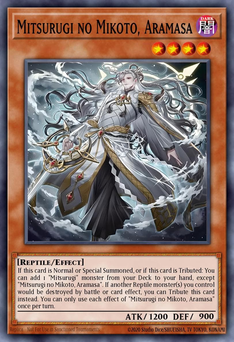 Carte Yu-Gi-Oh! Mitsurugi no Mikoto, Aramasa #090 — Alliance Insight