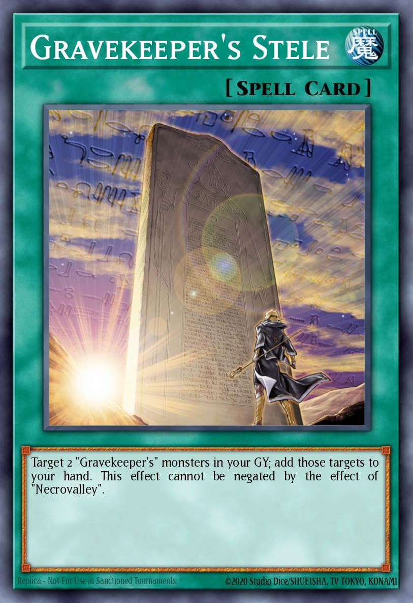 Carte Yu-Gi-Oh! Gravekeeper's Stele #056 — Absolute Powerforce