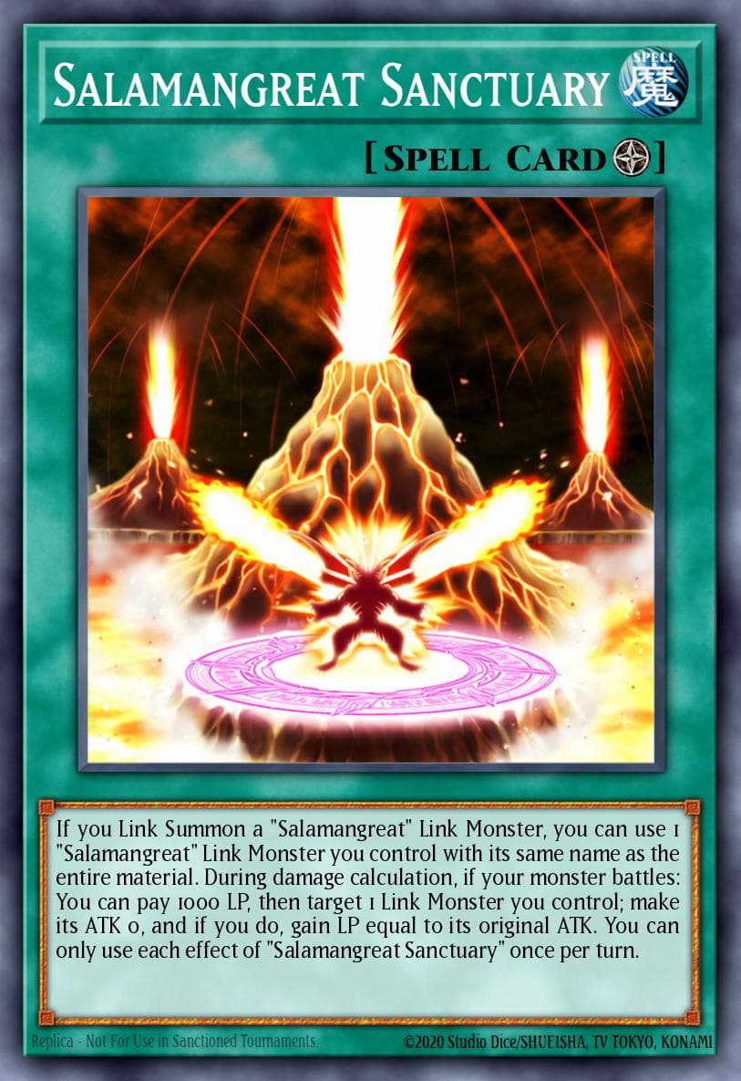 Carte Yu-Gi-Oh! Salamangreat Sanctuary #072 — Battles of Legend: Hero's Revenge