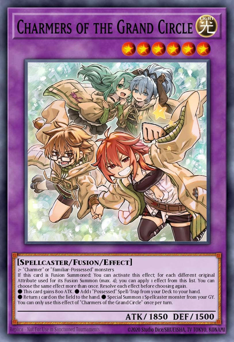 Carte Yu-Gi-Oh! Charmers of the Grand Circle #041 — THE CHRONICLES DECK: Spirit Charmers (All-Foil Edition)