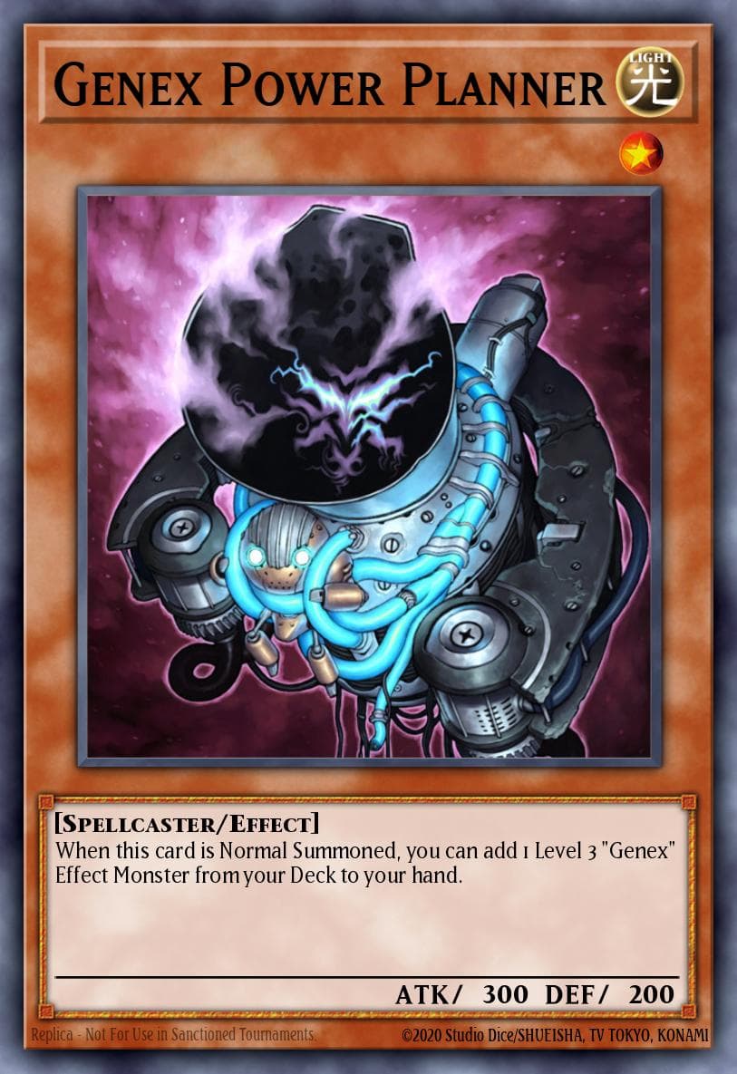 Carte Yu-Gi-Oh! Genex Power Planner #055 — Battles of Legend: Terminal Revenge
