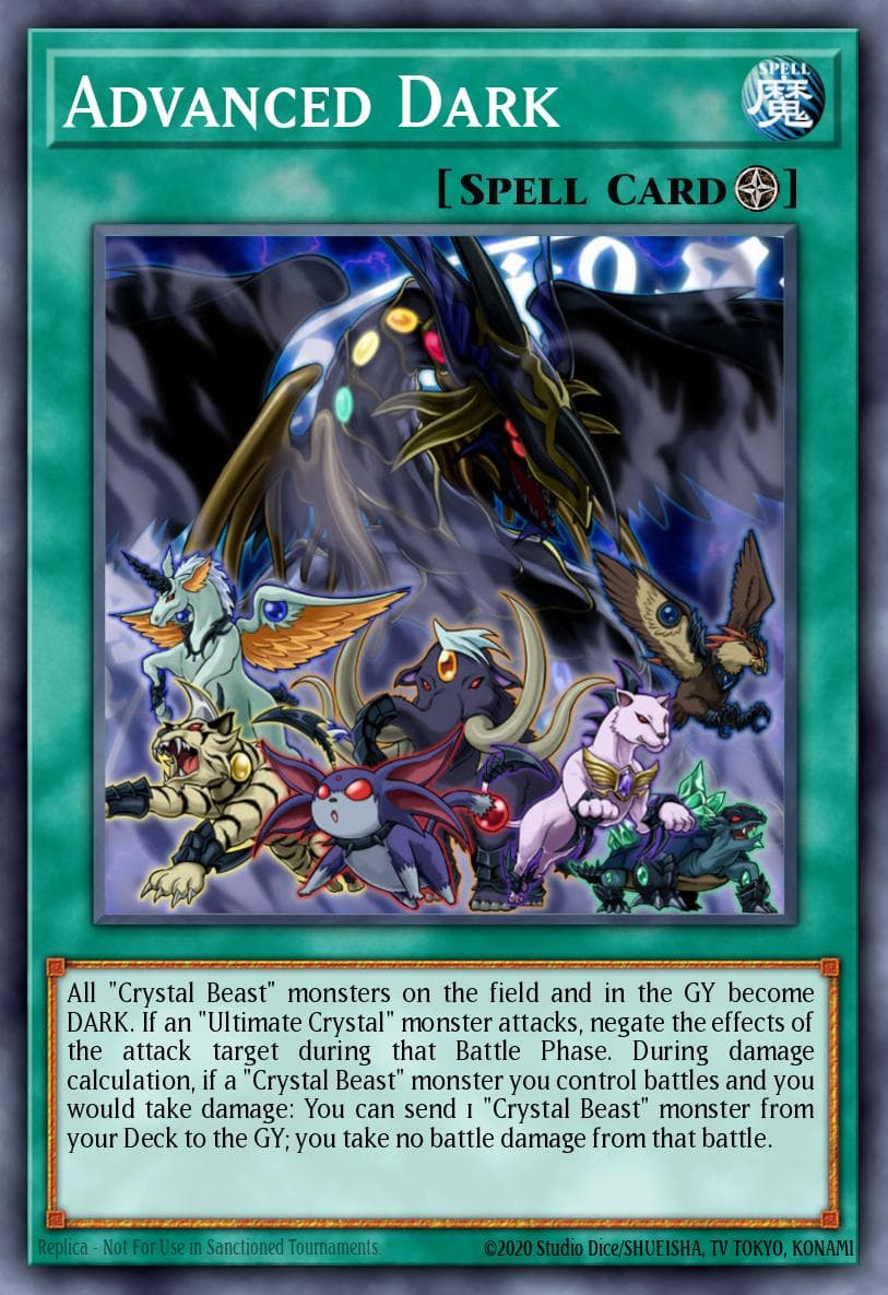 Carte Yu-Gi-Oh! Advanced Dark #054 — Battles of Legend: Crystal Revenge