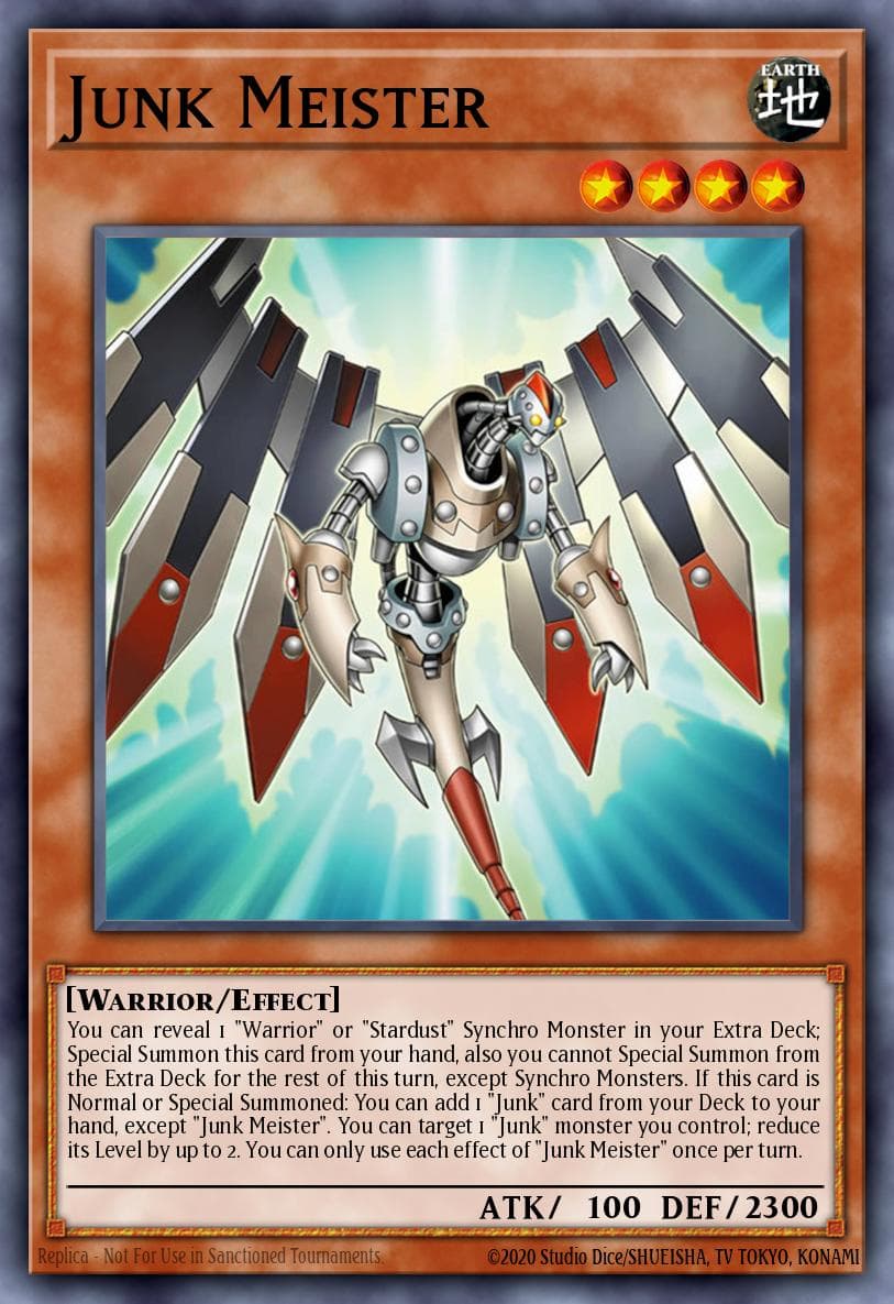 Carte Yu-Gi-Oh! Junk Meister #033 — Battles of Legend: Glorious Gallery