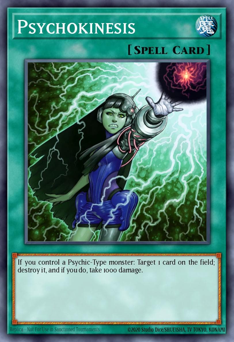 Carte Yu-Gi-Oh! Psychokinesis #161 — Battle Pack 3: Monster League
