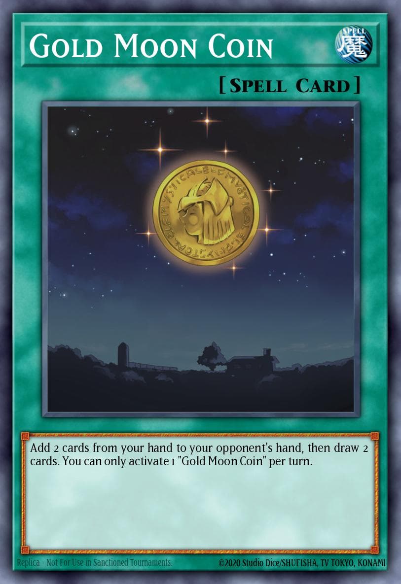 Carte Yu-Gi-Oh! Gold Moon Coin #078 — Battles of Legend: Chapter 1