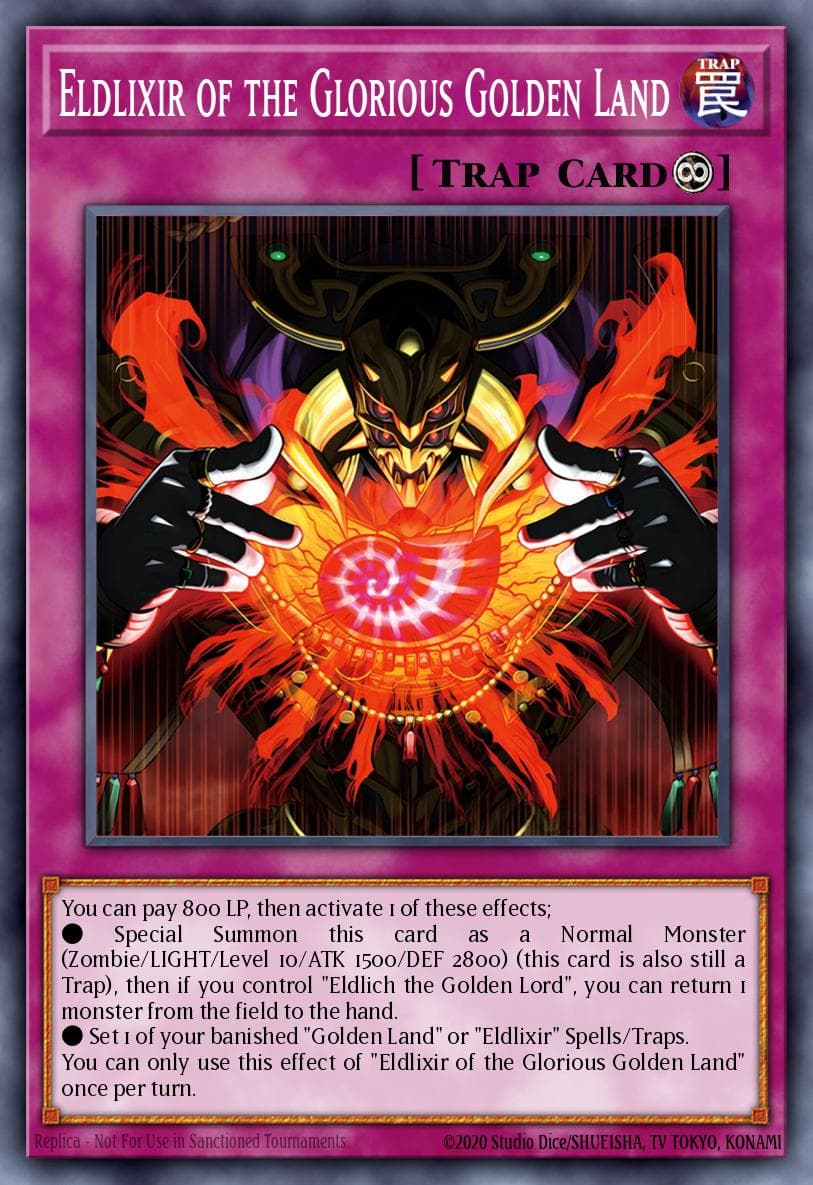 Carte Yu-Gi-Oh! Eldlixir of the Glorious Golden Land #077 — Alliance Insight