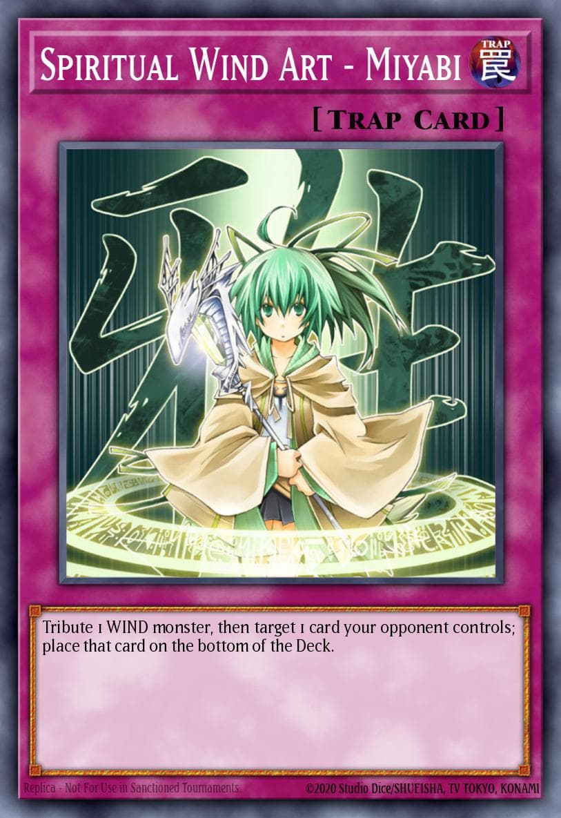 Carte Yu-Gi-Oh! Spiritual Wind Art - Miyabi #024 — Astral Pack Seven