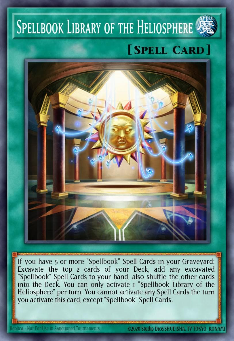 Carte Yu-Gi-Oh! Spellbook Library of the Heliosphere #087 — Abyss Rising
