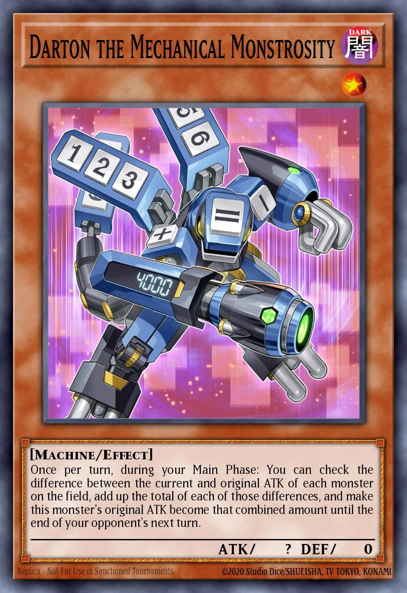 Carte Yu-Gi-Oh! Darton the Mechanical Monstrosity #033 — Battle of Chaos