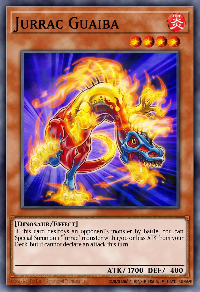Carte Yu-Gi-Oh! Jurrac Guaiba #019 — Battle Pack Tournament Prize Cards