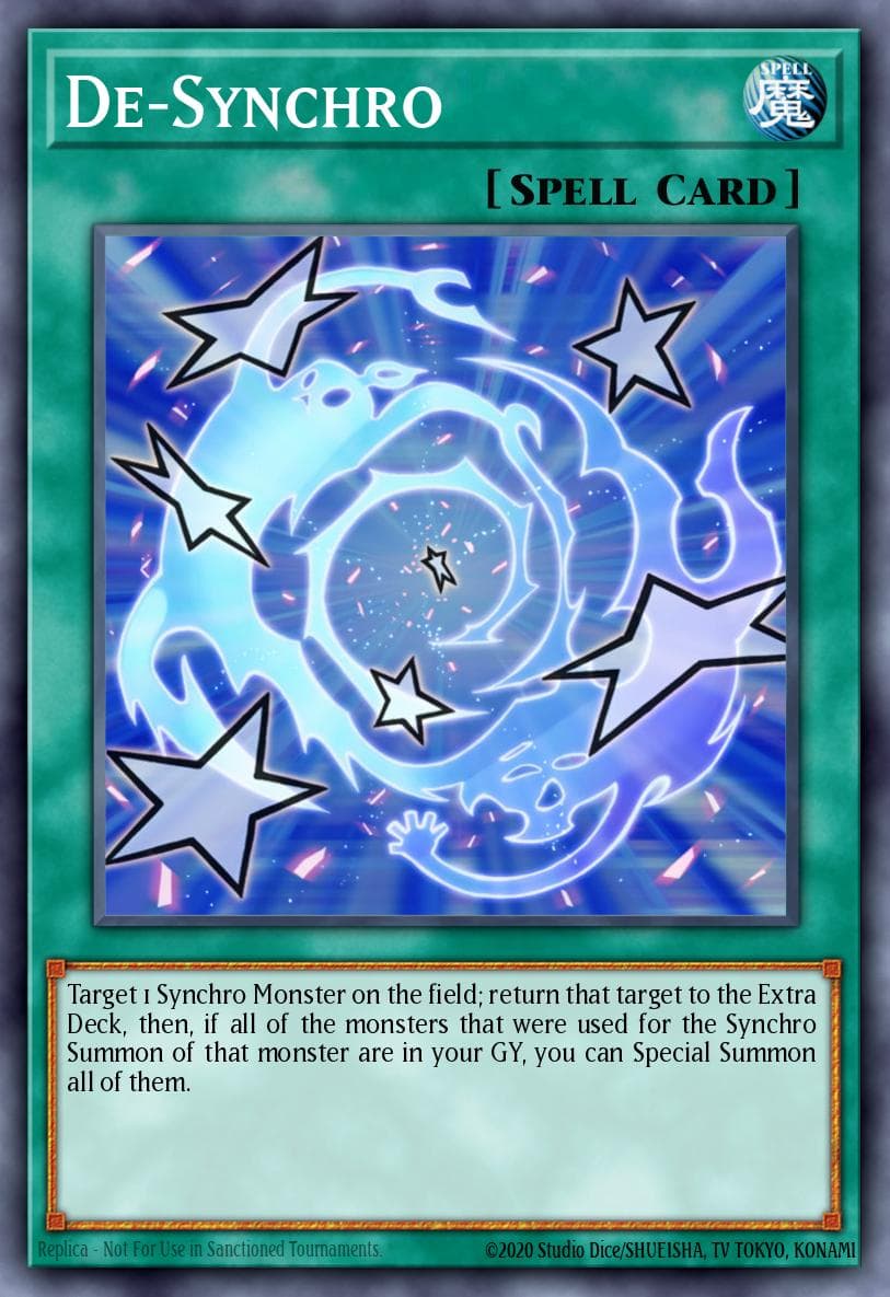 Carte Yu-Gi-Oh! De-Synchro #029 — Starter Deck: Yu-Gi-Oh! 5D's 2009
